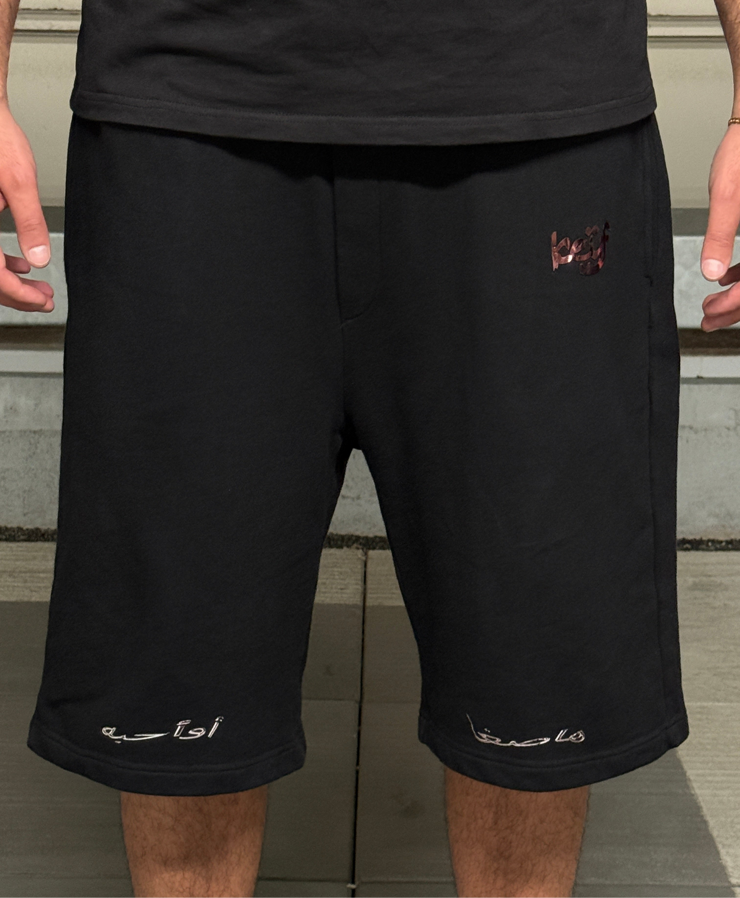 JOGGER JORTS BLACK