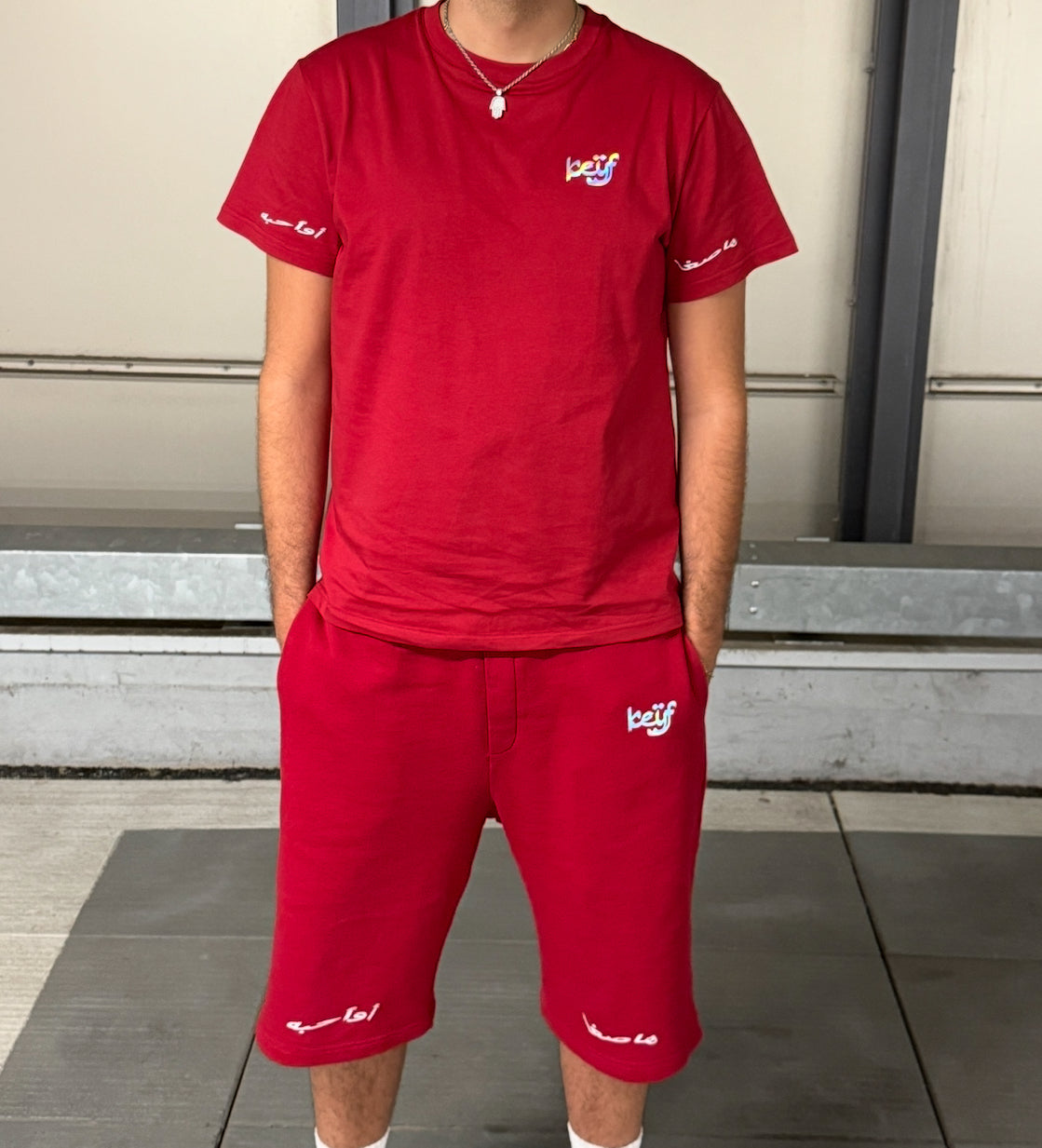 T-SHIRT WINERED REGULAR FIT