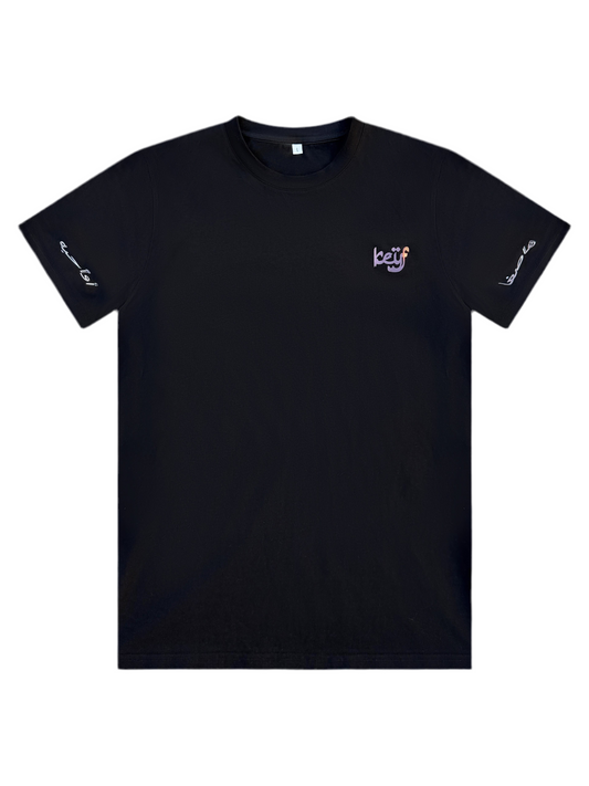 T-SHIRT BLACK REGULAR FIT